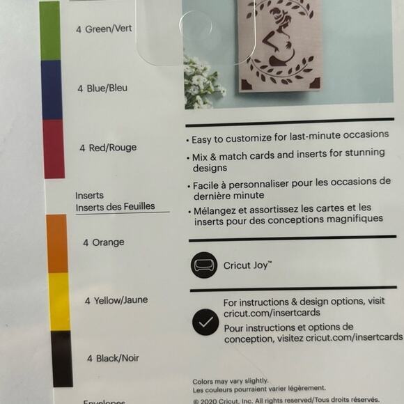 Cricut Joy - Mesa Sampler card inserts - Picture 2 of 2